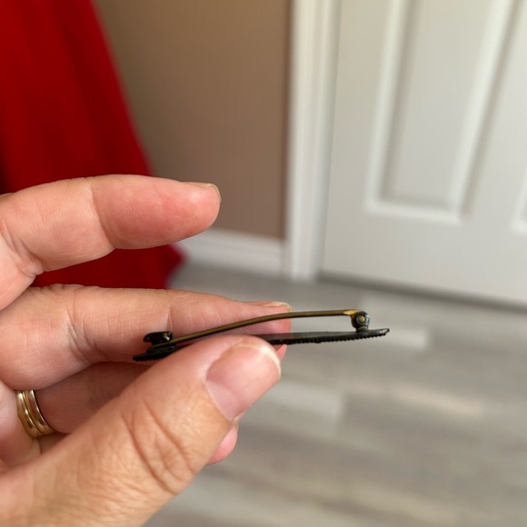 4/$100 Edwardian bar tint infinity brooch pin collar stay 🥰 - Picture 5 of 7